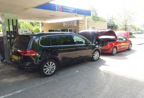 Diesel Fuel Drained From Petrol Vehicle in West Sussex