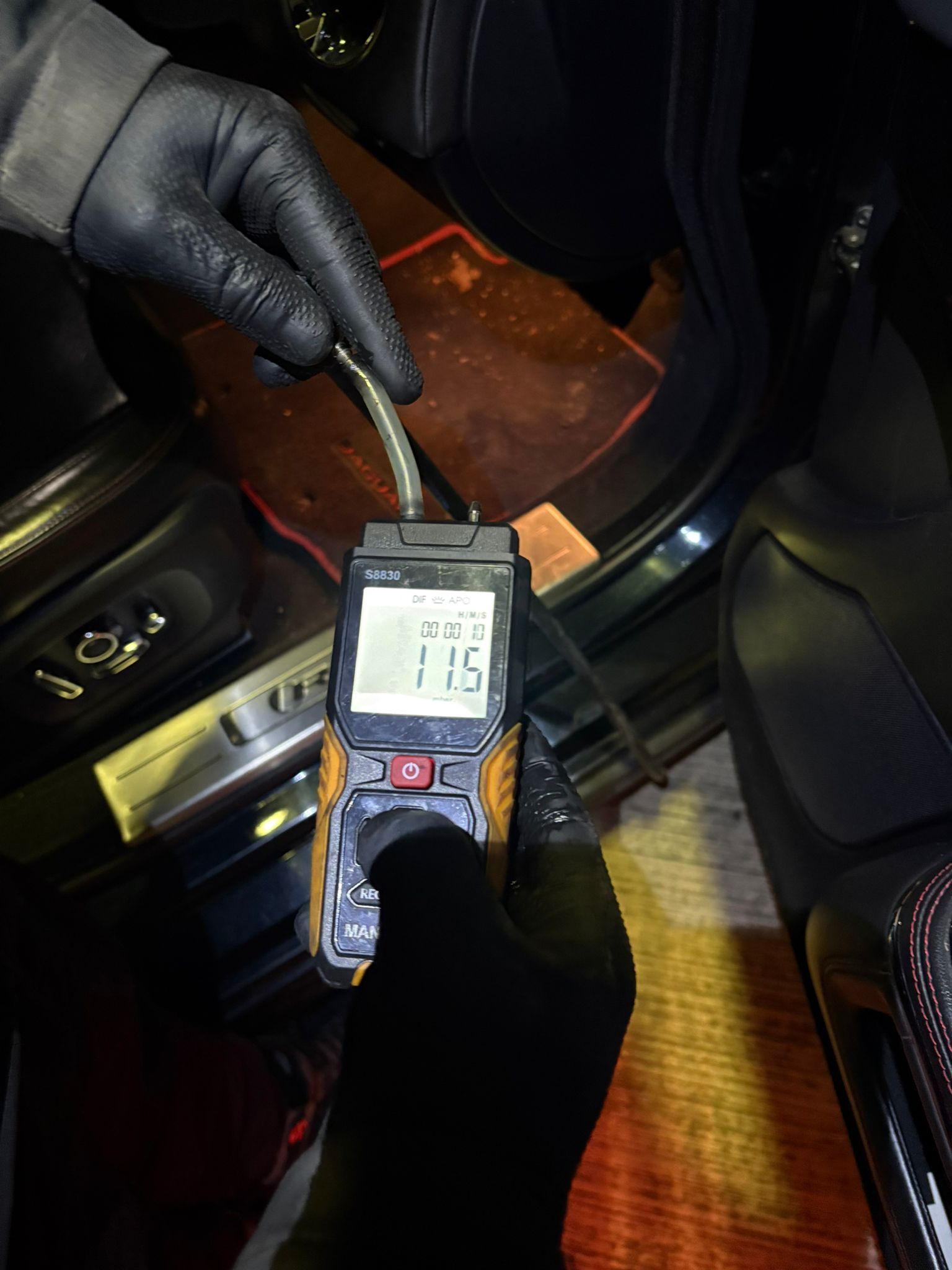 Post-Clean DPF Pressure