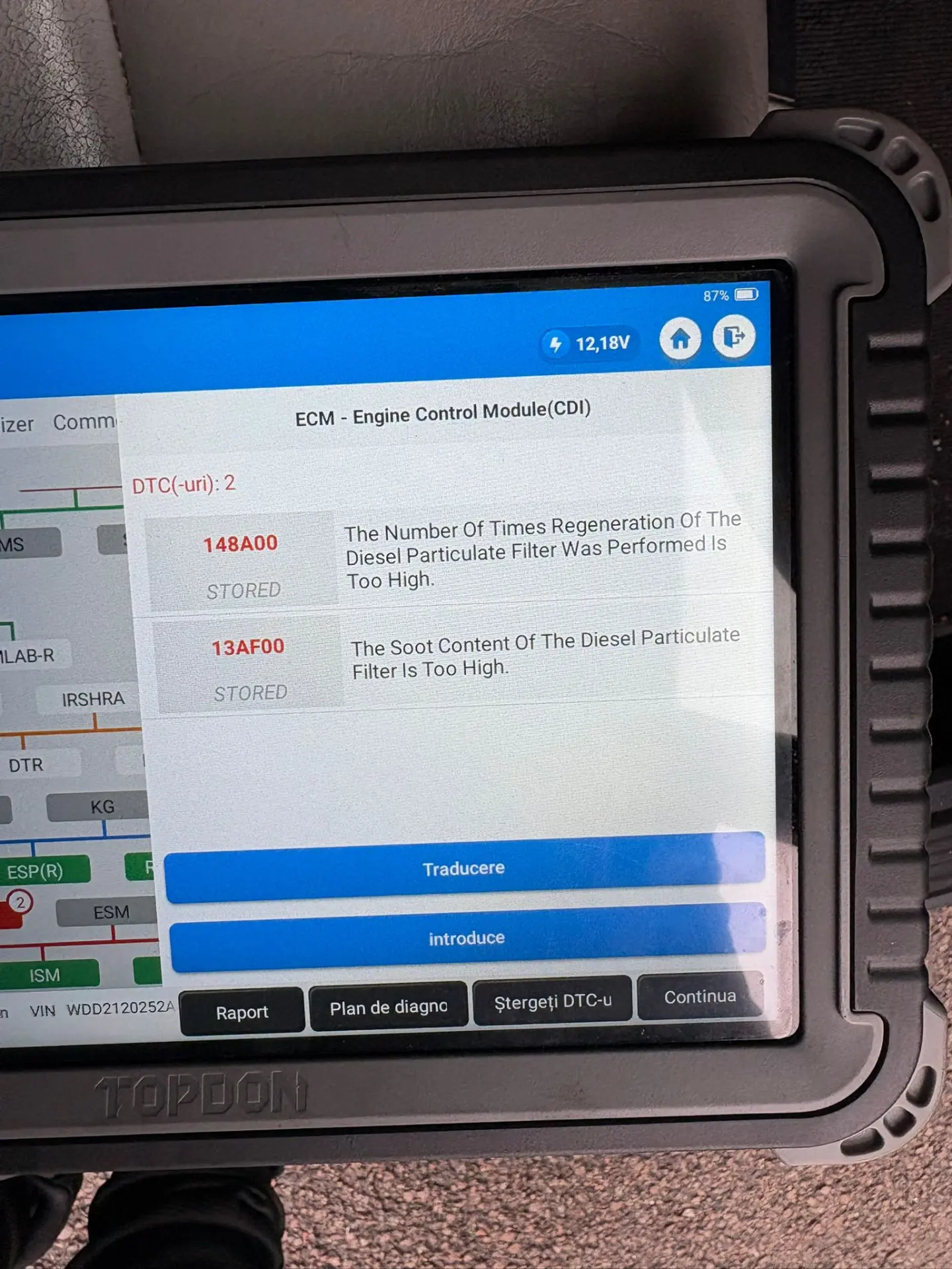 Engine Pressure Diagnostics