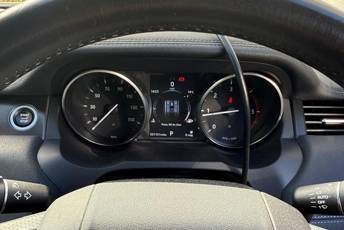Range Rover Evoque Dashboard after Cleaning the DPF